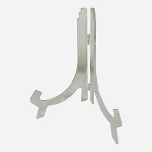 Vintage Acme Large Clear Plastic Plate Easel Display Stand Holder Photo Frame G